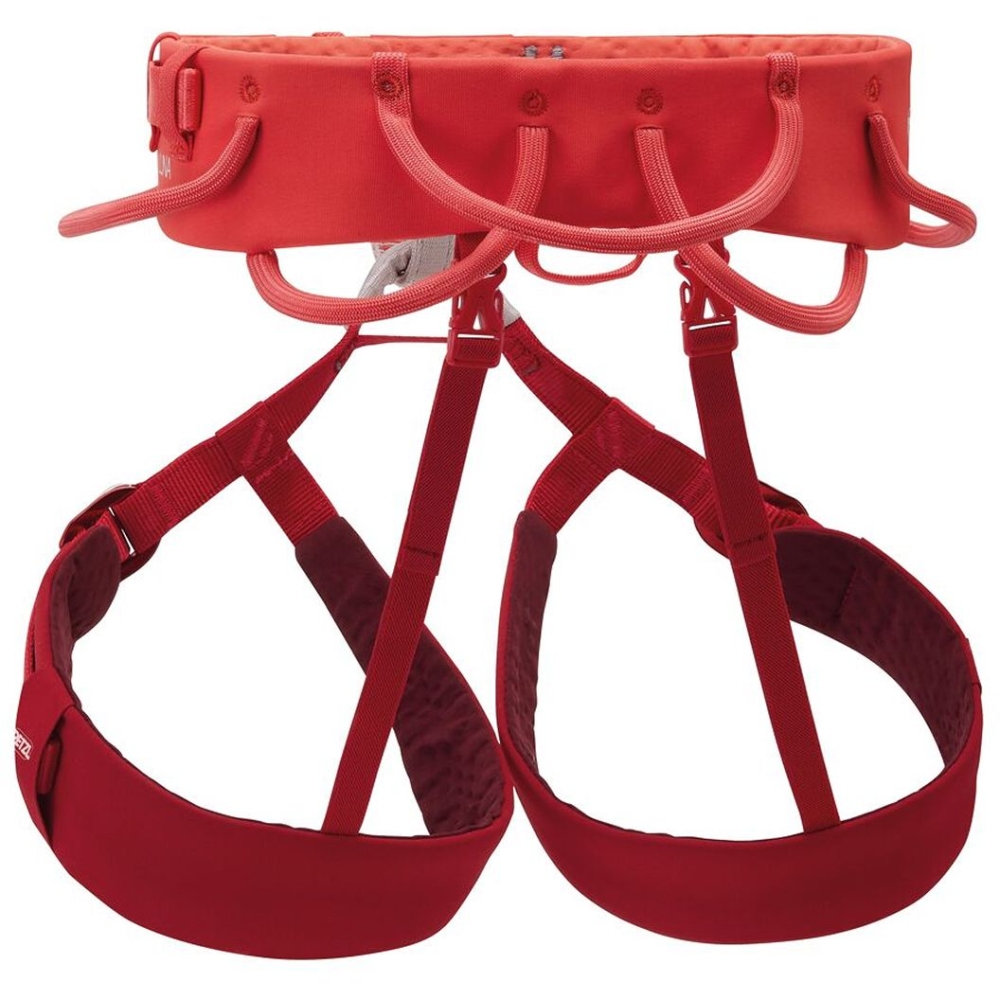 Petzl Luna Coral Red C035CA01 klimgordels online bestellen bij Kathmandu Outdoor & Travel