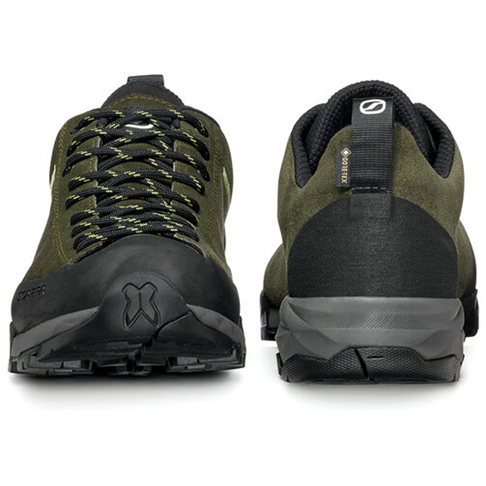 Scarpa Mojito Trail GTX Thyme Green/Lime 63322G-M-546 wandelschoenen heren online bestellen bij Kathmandu Outdoor & Travel