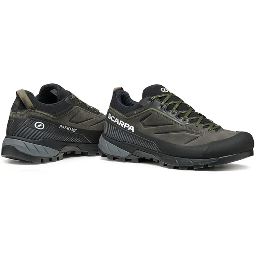 Scarpa Rapid XT GTX Shark/Military 72697G-M-273 wandelschoenen heren online bestellen bij Kathmandu Outdoor & Travel