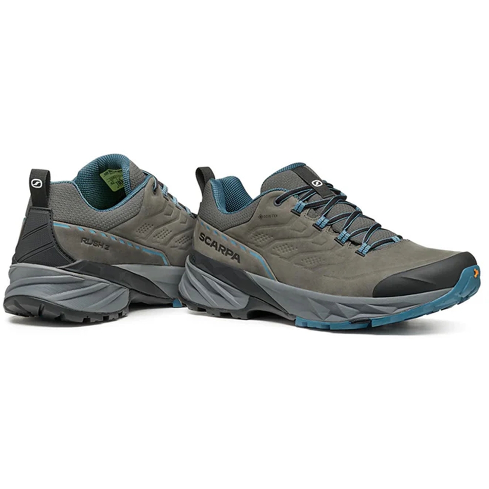 Scarpa Rush 2 Pro GTX Titanium/Ocean 63133G-M-410 wandelschoenen heren online bestellen bij Kathmandu Outdoor & Travel