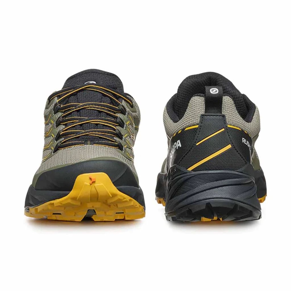 Scarpa Rush 2 GTX Moss/Sulphur 63131G-M-1033 wandelschoenen heren online bestellen bij Kathmandu Outdoor & Travel