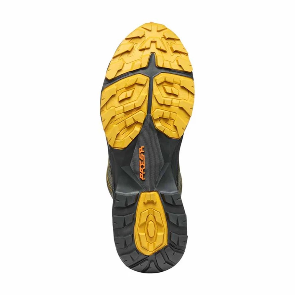 Scarpa Rush 2 GTX Moss/Sulphur 63131G-M-1033 wandelschoenen heren online bestellen bij Kathmandu Outdoor & Travel