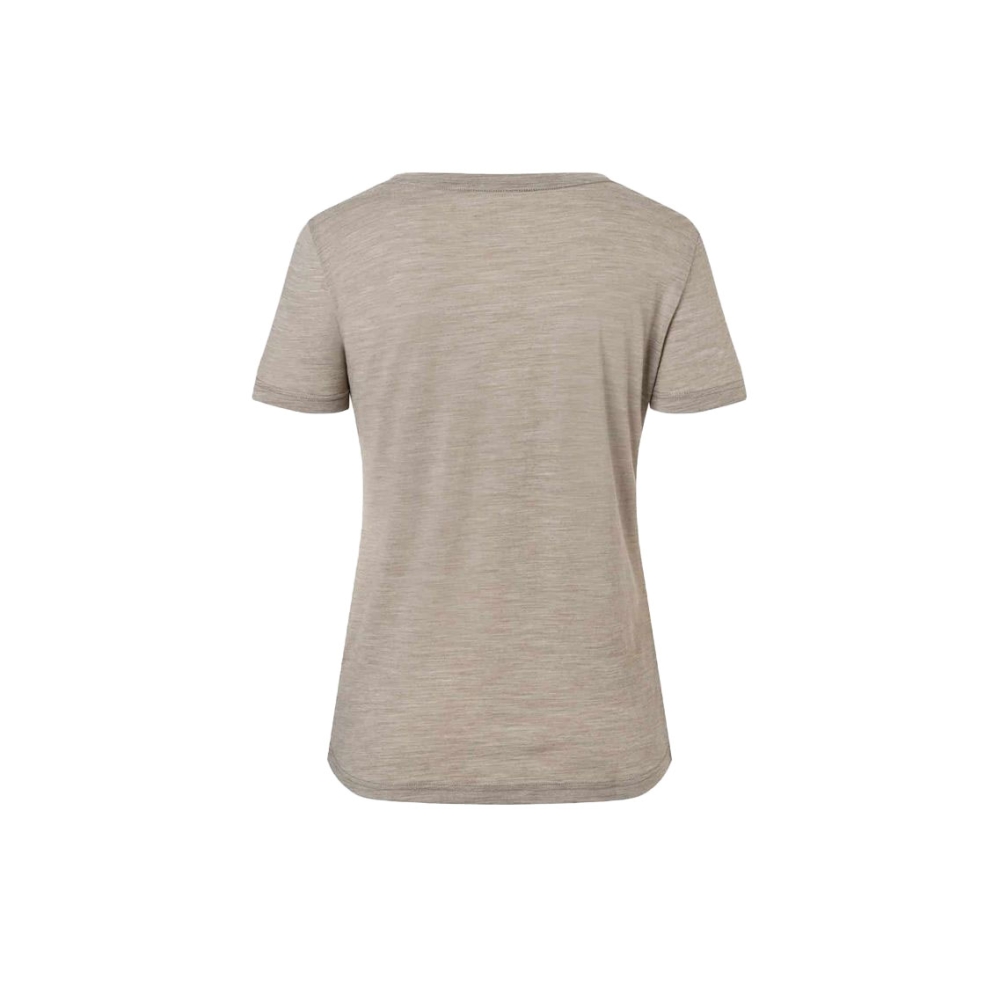 Super Natural Rio Grande Tee Women's Vintage Khaki Melange/Various SNWP03182-17E shirts en tops online bestellen bij Kathmandu Outdoor & Travel
