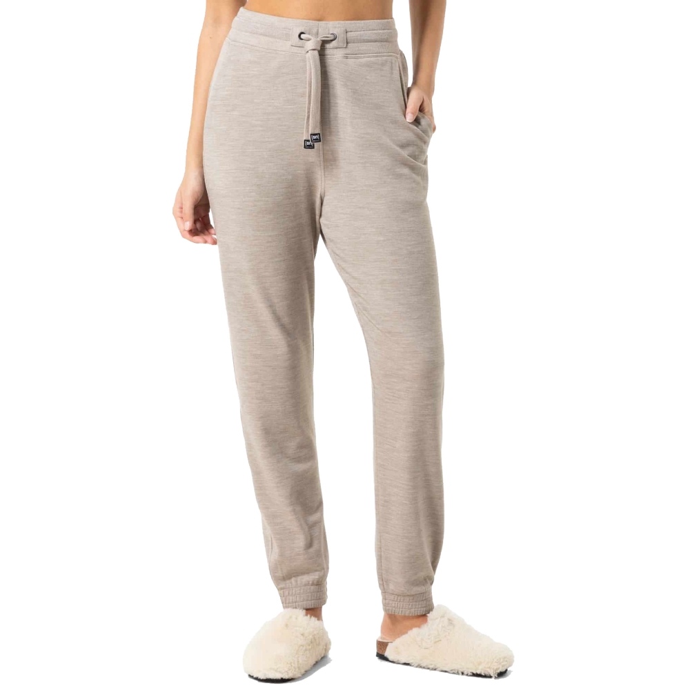 Super Natural Solution Sweatpant Women's Vintage Khaki Melange SNW020270-289 broeken online bestellen bij Kathmandu Outdoor & Travel