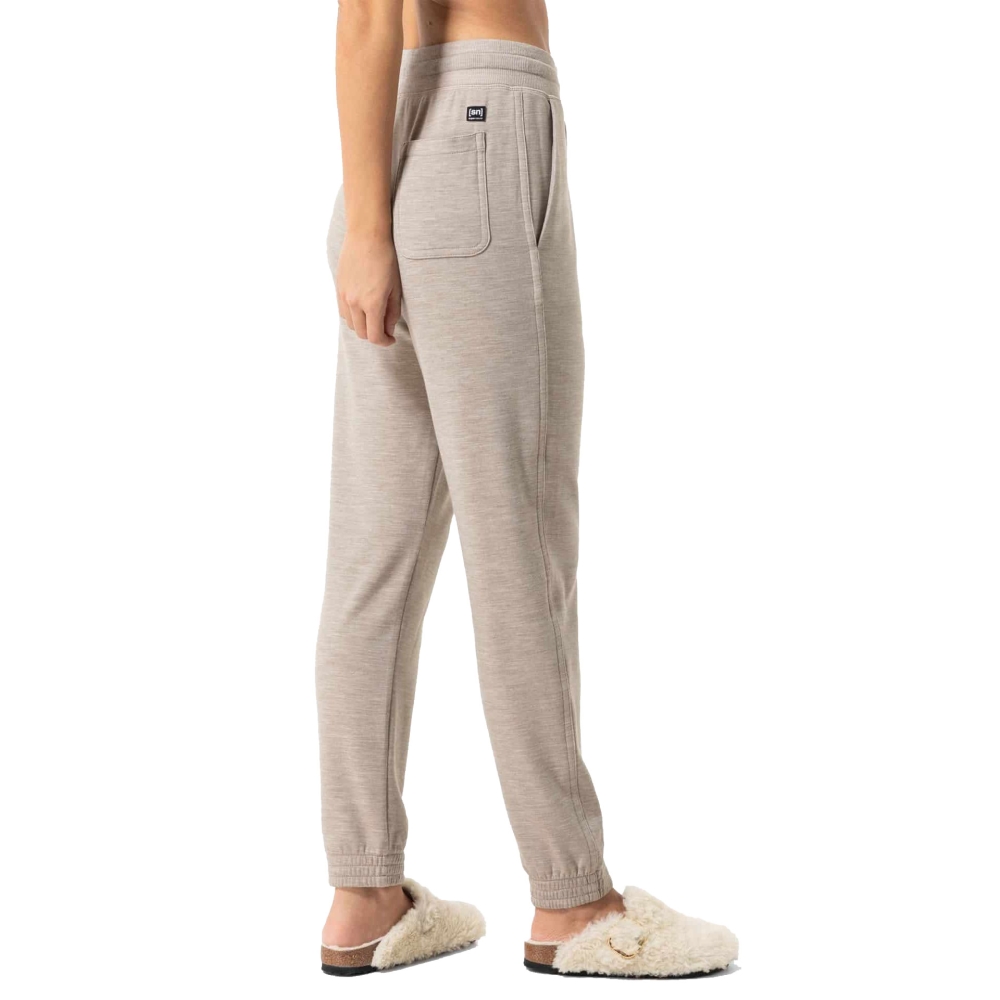 Super Natural Solution Sweatpant Women's Vintage Khaki Melange SNW020270-289 broeken online bestellen bij Kathmandu Outdoor & Travel