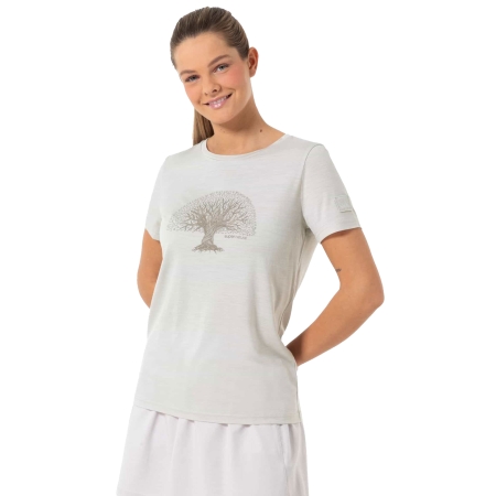 Super Natural  Tree of Knowledge Bio j Tee Women's White Stone Melange/Vintage Kh