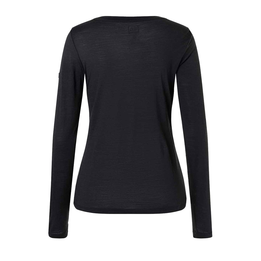 Super Natural Hodgepodge LS Women's Jet Black/Various SNWP04077-X48 shirts en tops online bestellen bij Kathmandu Outdoor & Travel