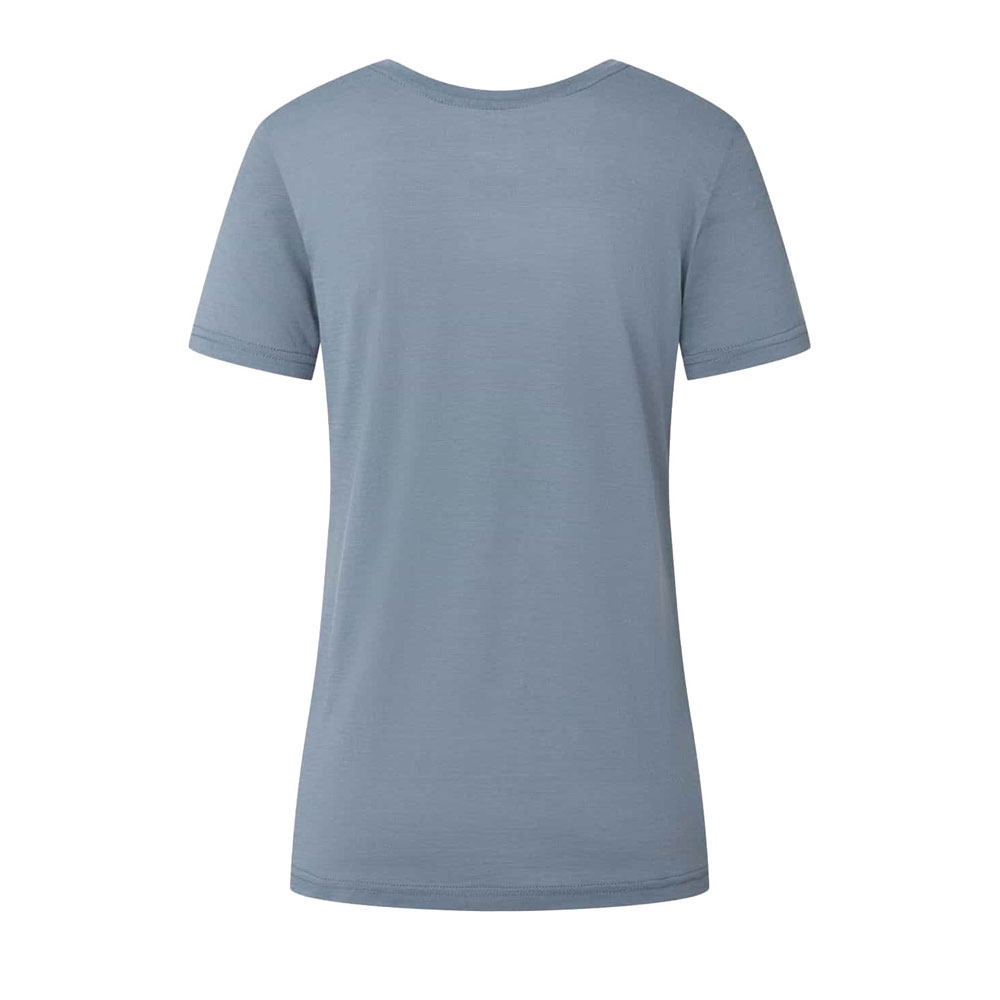 Super Natural Tree Of Knowledge Tee Women's Flint Stone/Sangria SNWP03066-20F shirts en tops online bestellen bij Kathmandu Outdoor & Travel