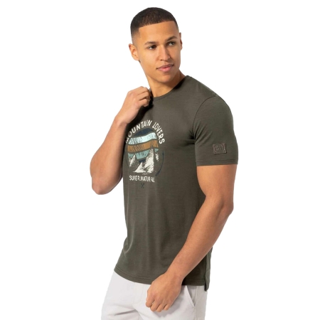 Super Natural  Northern Lights Bio J Tee Black Ink/Various