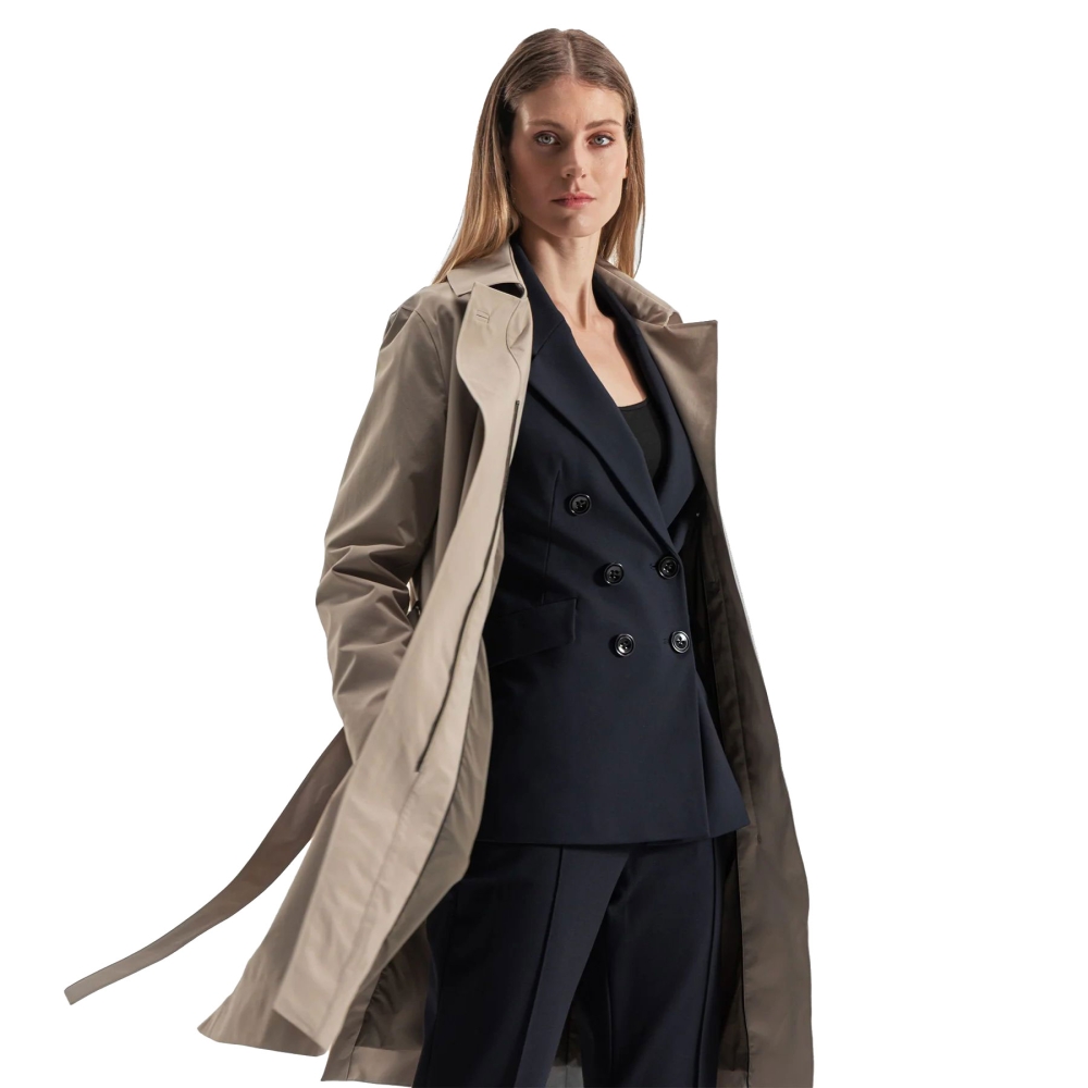 Ubr Skylar Trench Coat Women's Desert 6058-283 jassen online bestellen bij Kathmandu Outdoor & Travel