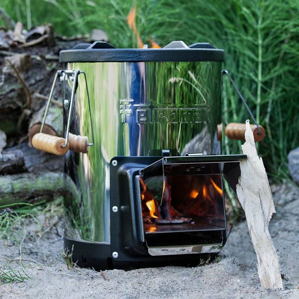 Petromax Rocket Stove Zilver PX RF33 branders online bestellen bij Kathmandu Outdoor & Travel
