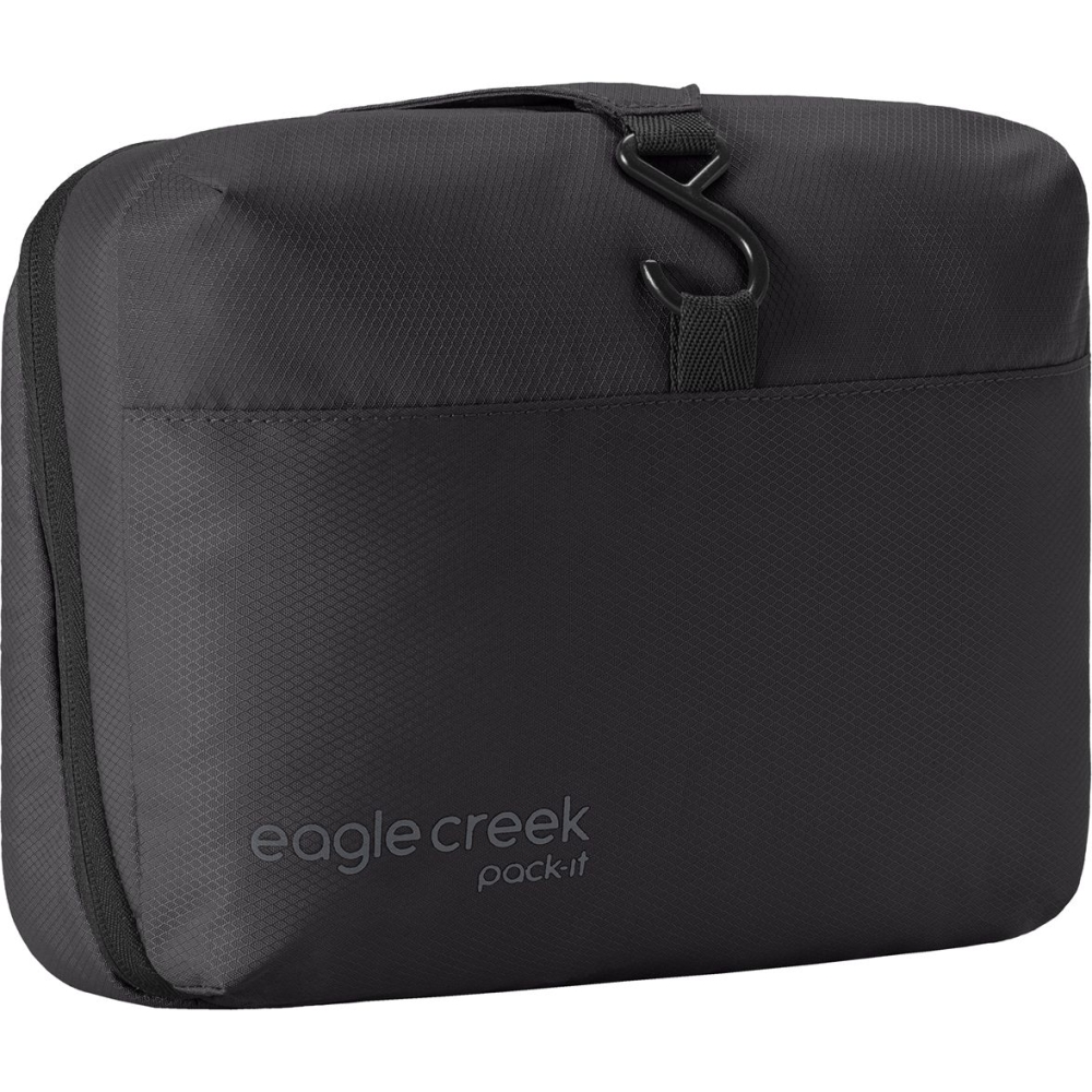 Eagle Creek Pack-It Hanging Toiletry Kit  Black EC040432010 toiletartikelen online bestellen bij Kathmandu Outdoor & Travel