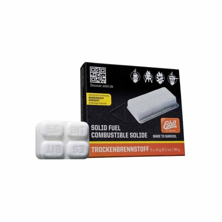 Esbit  Solid Fuel Tabletten 6x14g Wit