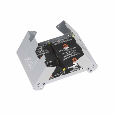 Esbit  Pocket Stove M incl. 2x27g Solid Fuel Zilver