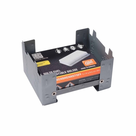 Esbit  Pocket Stove S incl. 6x14g Solid Fuel Zilver