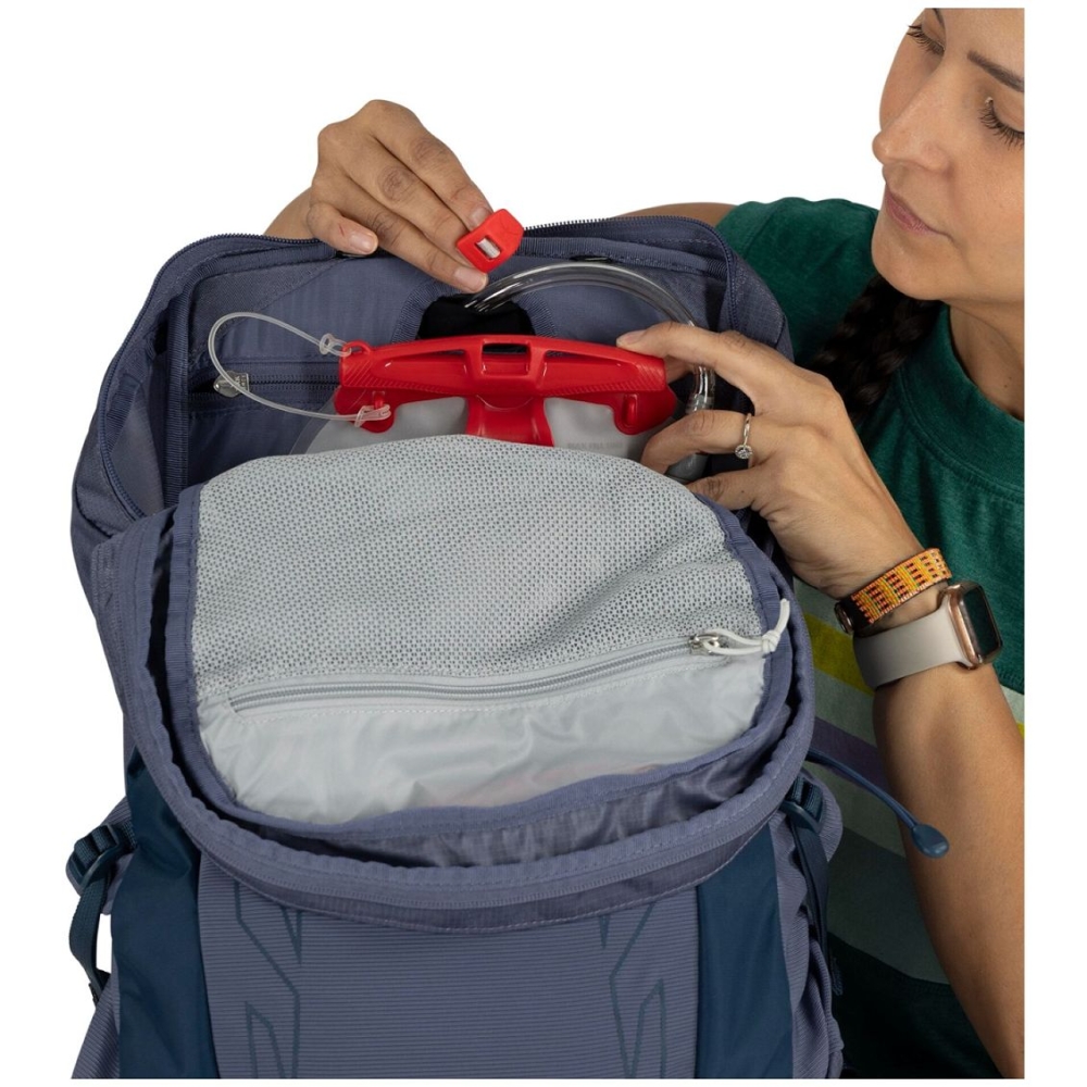 Osprey Tempest 26 Anchor Blue Atlas 10006808 dagrugzakken online bestellen bij Kathmandu Outdoor & Travel