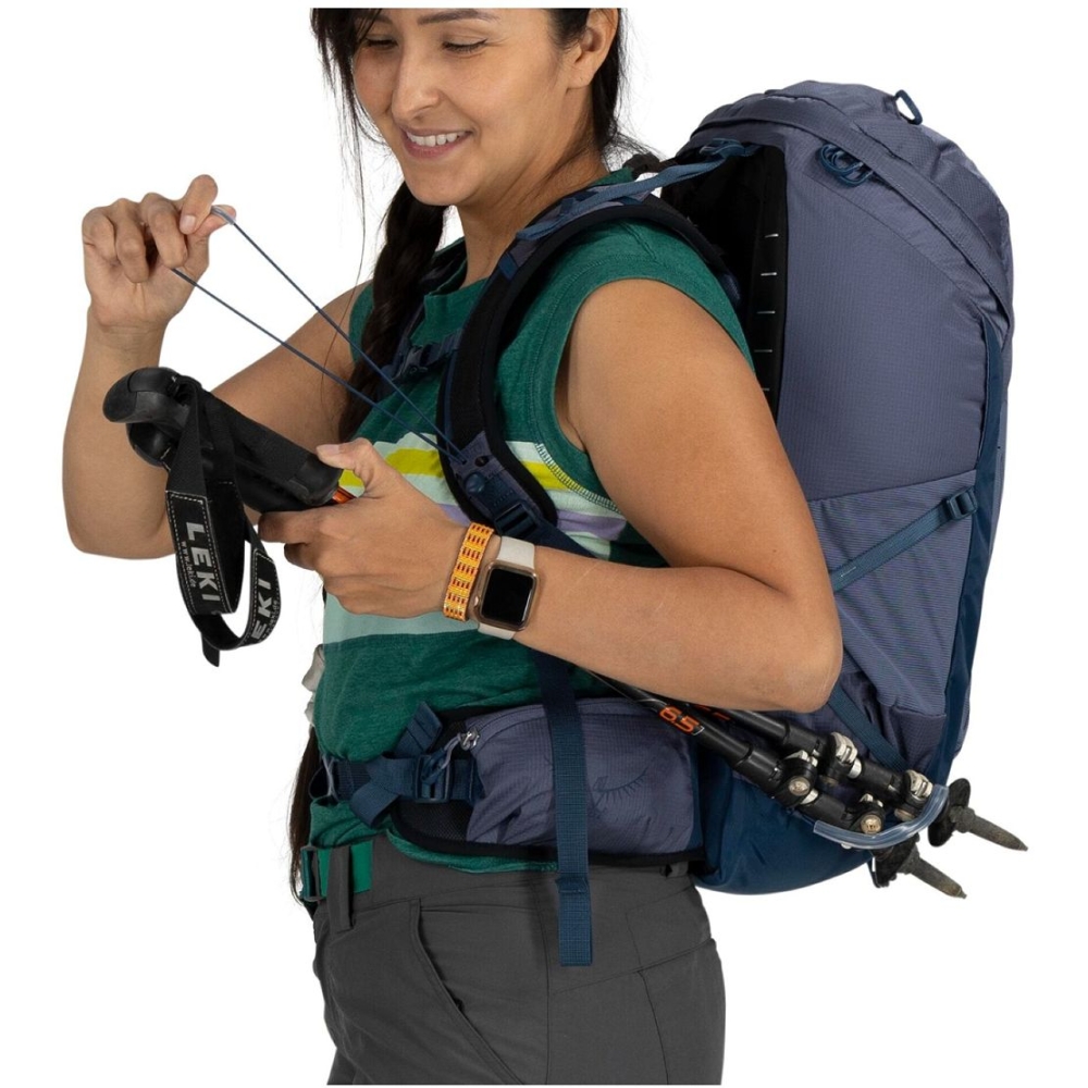 Osprey Tempest 26 Anchor Blue Atlas 10006808 dagrugzakken online bestellen bij Kathmandu Outdoor & Travel