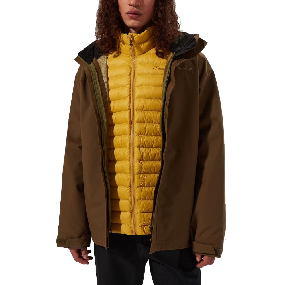 Berghaus Hillwalker 2.0 HL 3 in 1 jacket Bruin 4-A001911_BC7 jassen online bestellen bij Kathmandu Outdoor & Travel