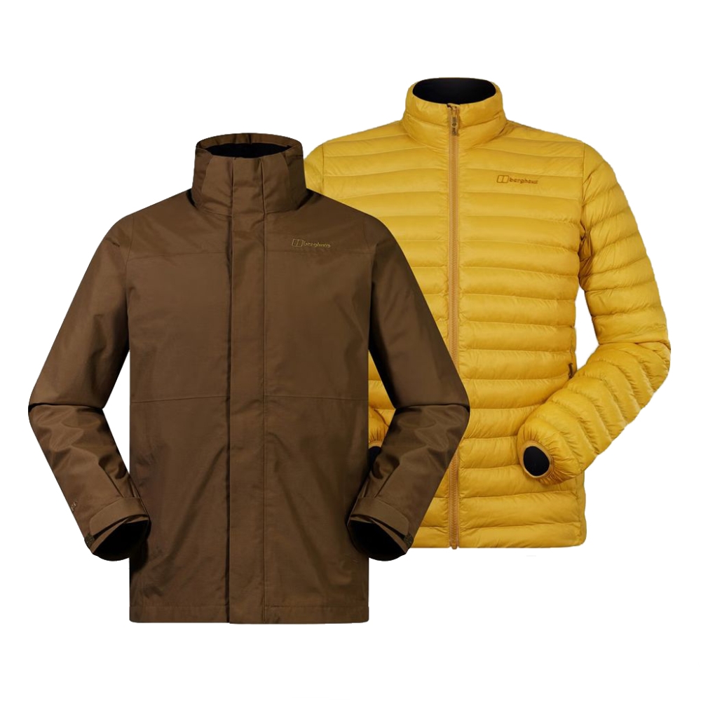 Berghaus Hillwalker 2.0 HL 3 in 1 jacket Bruin 4-A001911_BC7 jassen online bestellen bij Kathmandu Outdoor & Travel