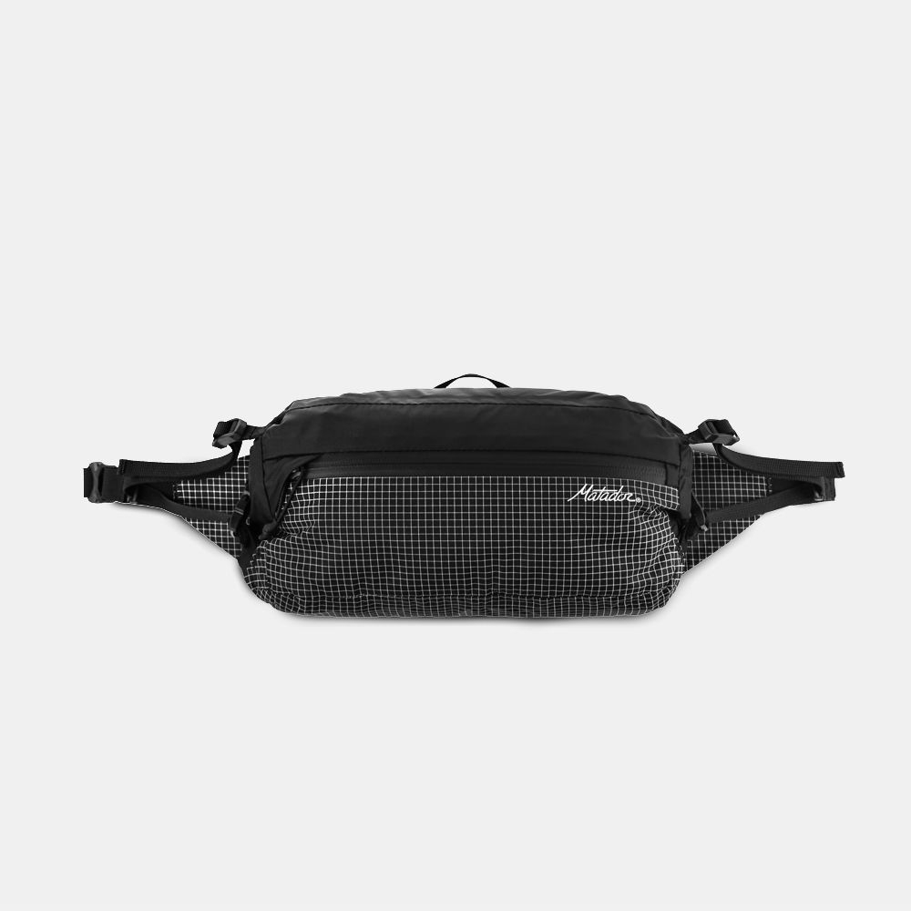 Matador Matador Freerain Waterproof Packable Hip Pack   Black MATFRHP001BK tassen online bestellen bij Kathmandu Outdoor & Travel