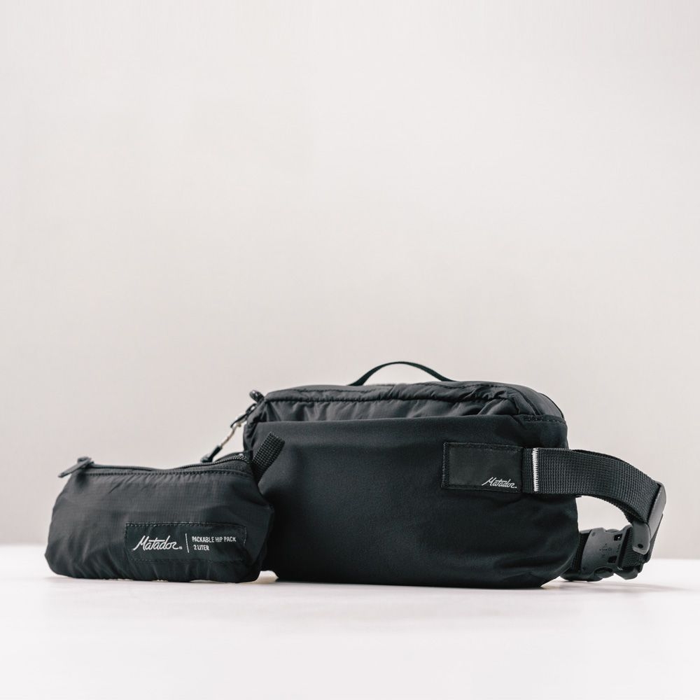 Matador Matador ReFraction Packable Sling Black MATOG2HP01BK tassen online bestellen bij Kathmandu Outdoor & Travel