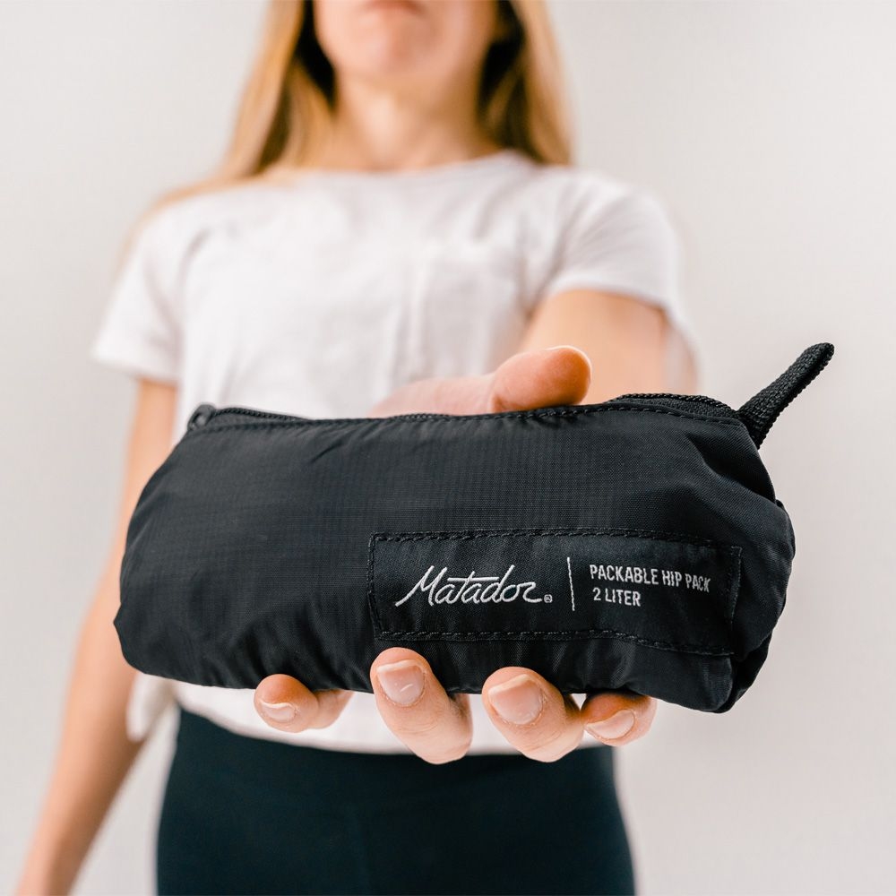 Matador Matador ReFraction Packable Sling Black MATOG2HP01BK tassen online bestellen bij Kathmandu Outdoor & Travel