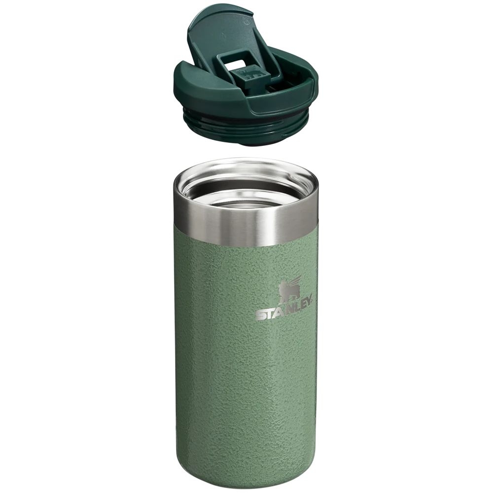 Stanley The AeroLight Transit Mug 0,35L Hammertone Green Sycamore 10-10788-096 drinkflessen en thermosflessen online bestellen bij Kathmandu Outdoor & Travel