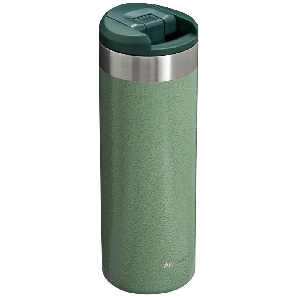 Stanley The AeroLight Transit Mug 0,47L Hammertone Green Sycamore 10-10787-202 drinkflessen en thermosflessen online bestellen bij Kathmandu Outdoor & Travel