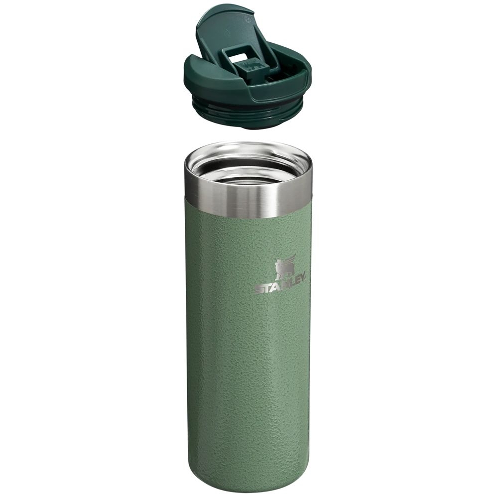 Stanley The AeroLight Transit Mug 0,47L Hammertone Green Sycamore 10-10787-202 drinkflessen en thermosflessen online bestellen bij Kathmandu Outdoor & Travel