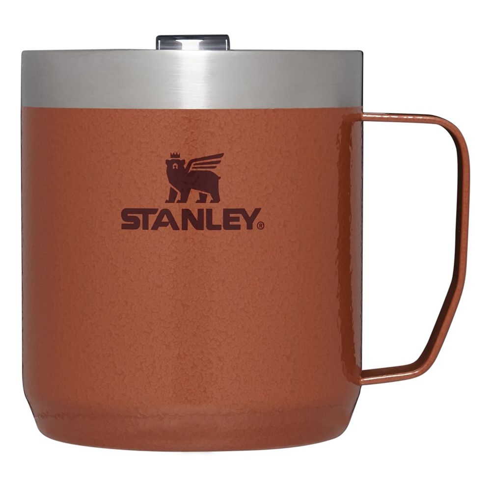 Stanley The Everyday Camp Mug 0,35L Hammertone Clay 10-09366-290 drinkflessen en thermosflessen online bestellen bij Kathmandu Outdoor & Travel