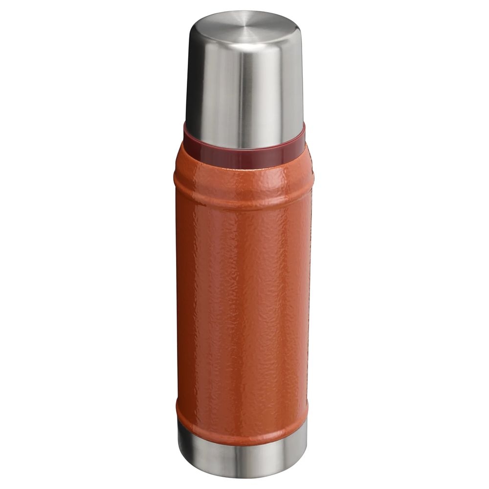 Stanley The Legendary Classic Bottle 0,75L Hammertone Clay 10-01612-065 drinkflessen en thermosflessen online bestellen bij Kathmandu Outdoor & Travel
