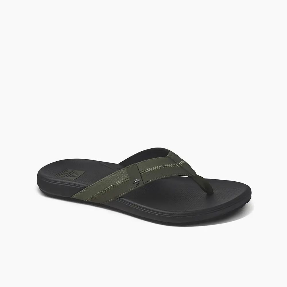 Reef Cushion Phantom 2.0  Olive/Gum CJ5258-51 slippers online bestellen bij Kathmandu Outdoor & Travel