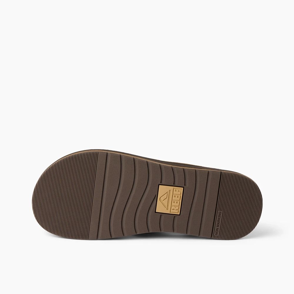 Reef Ojai Classic  Dark Brown CJ6246-51 slippers online bestellen bij Kathmandu Outdoor & Travel