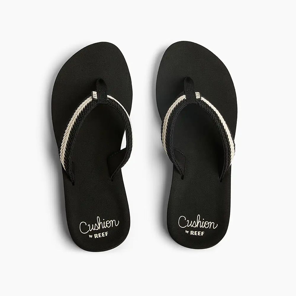 Reef Baja Maria Women's Black/Vintage CJ7339-51 slippers online bestellen bij Kathmandu Outdoor & Travel