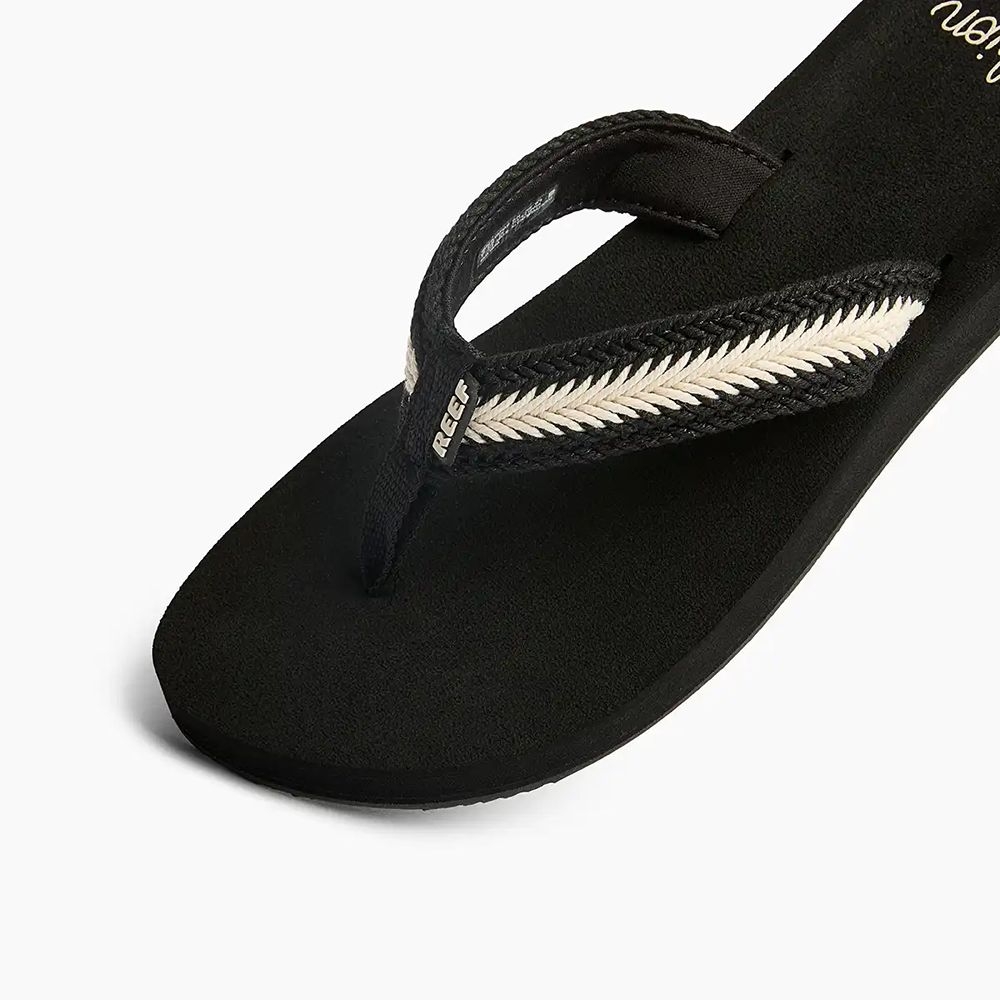 Reef Baja Maria Women's Black/Vintage CJ7339-51 slippers online bestellen bij Kathmandu Outdoor & Travel