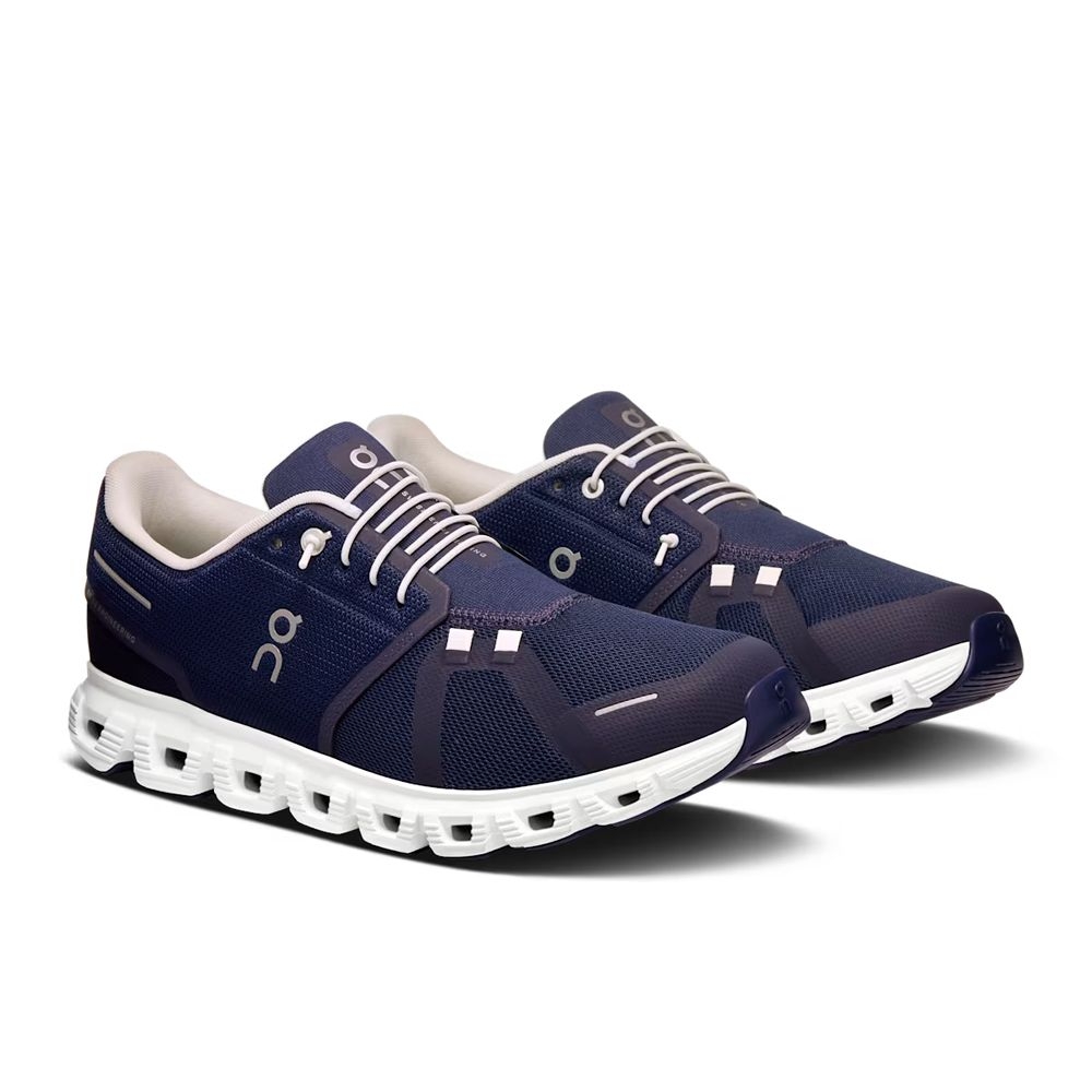 On-running Cloud 6 Midnight | White 3MF10070692 wandelschoenen heren online bestellen bij Kathmandu Outdoor & Travel