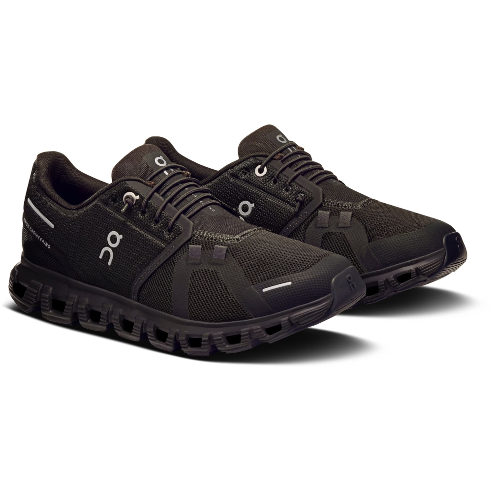 On-running Cloud 6 Women's Black | Black 3WF10061043 wandelschoenen dames online bestellen bij Kathmandu Outdoor & Travel