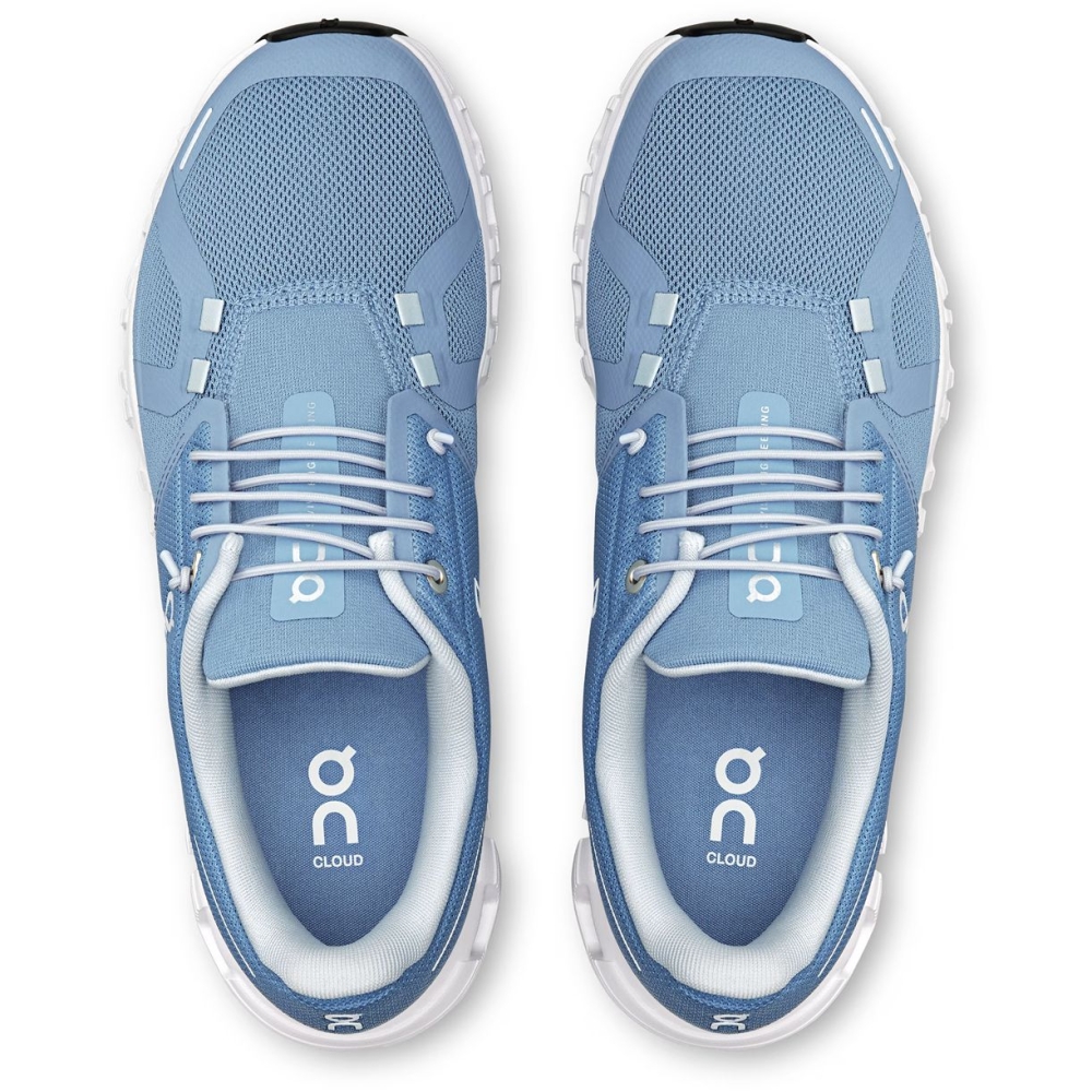 On-running Cloud 6 Women's Chambray | White 3WF10061508 wandelschoenen dames online bestellen bij Kathmandu Outdoor & Travel