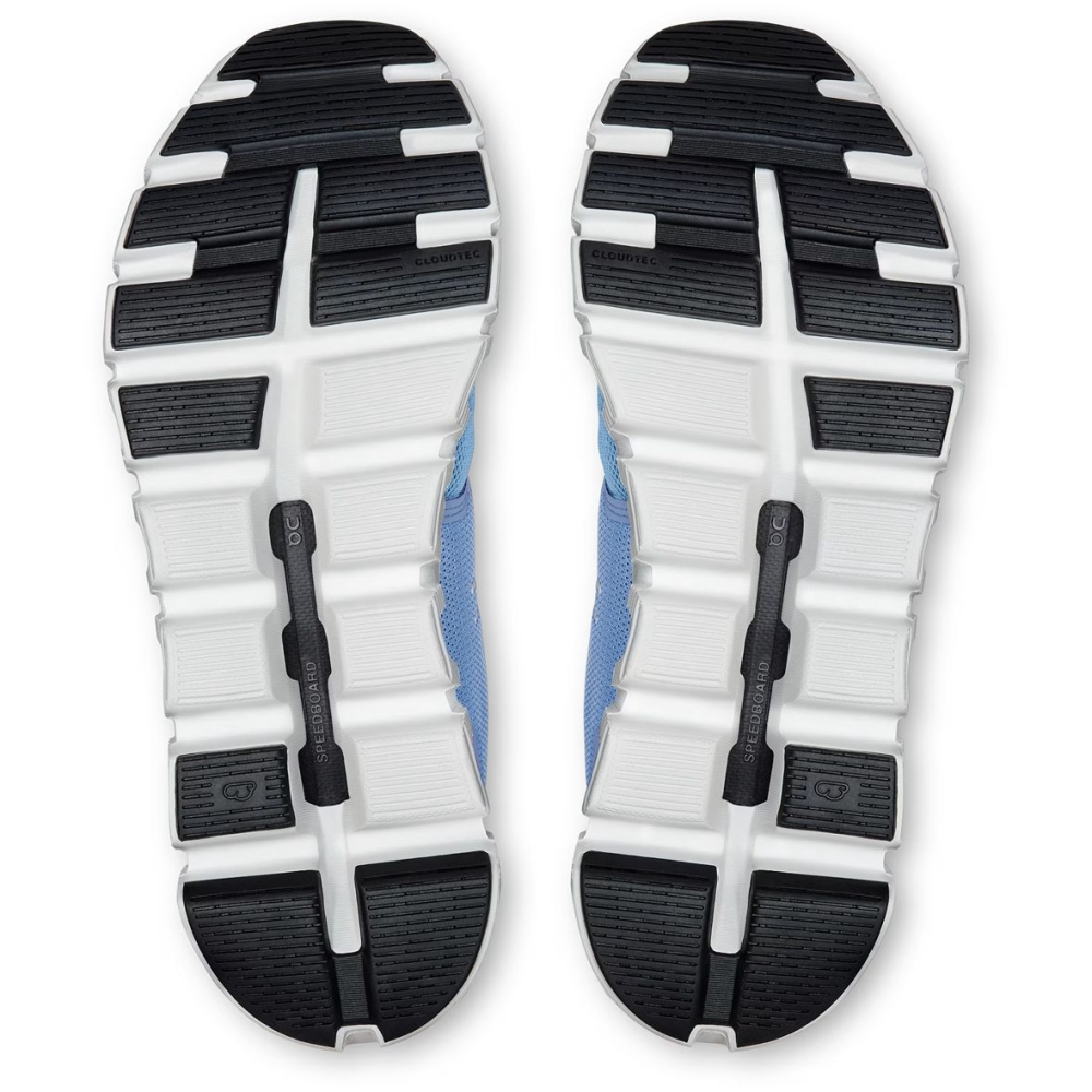 On-running Cloud 6 Women's Chambray | White 3WF10061508 wandelschoenen dames online bestellen bij Kathmandu Outdoor & Travel
