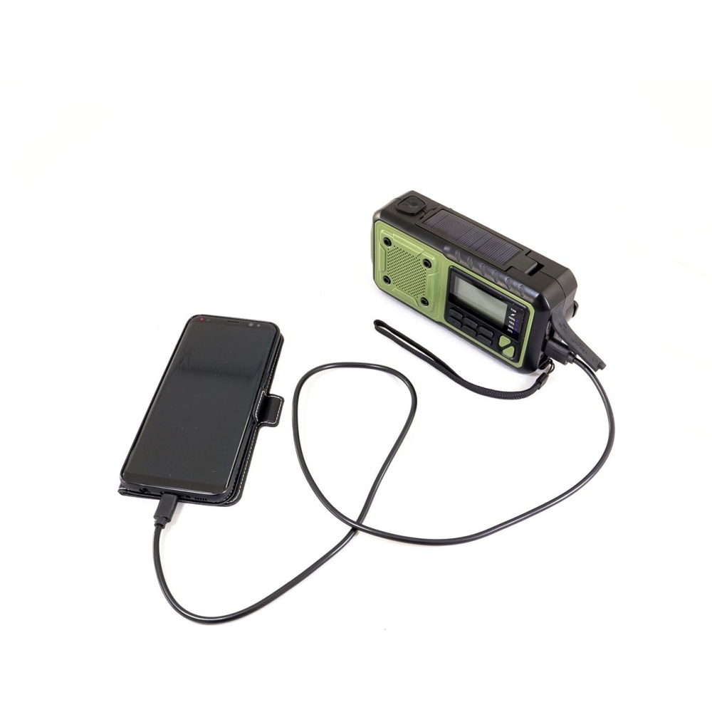 Origin Outdoor Crank Radio 'Multi' Green 180882 verlichting online bestellen bij Kathmandu Outdoor & Travel