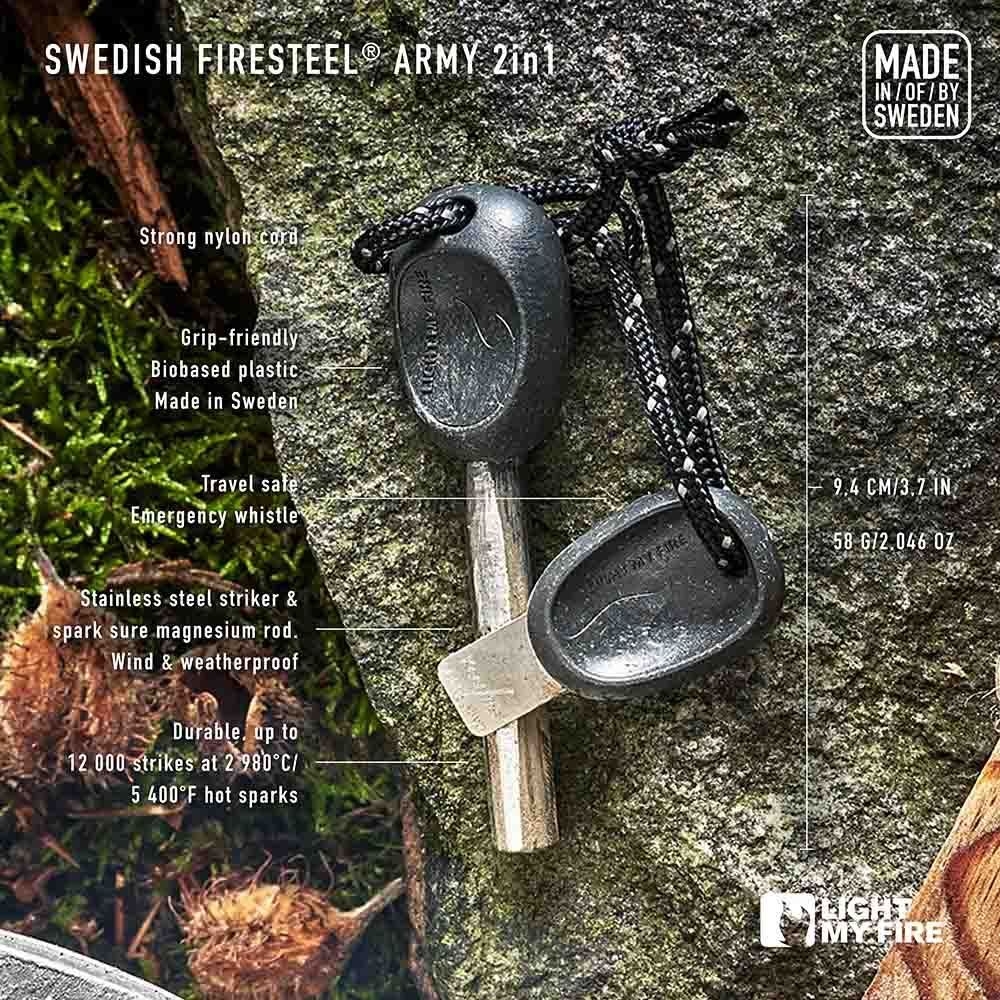 Light my Fire Firesteel Bio Army 2.0 Bruin LMF BFSA-COCO koken online bestellen bij Kathmandu Outdoor & Travel