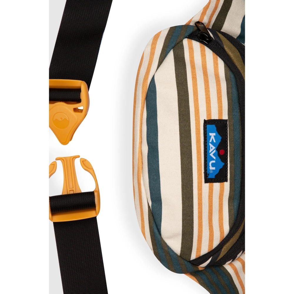Kavu Canvas Spectator Kelp Stripe 9204-2503 tassen online bestellen bij Kathmandu Outdoor & Travel