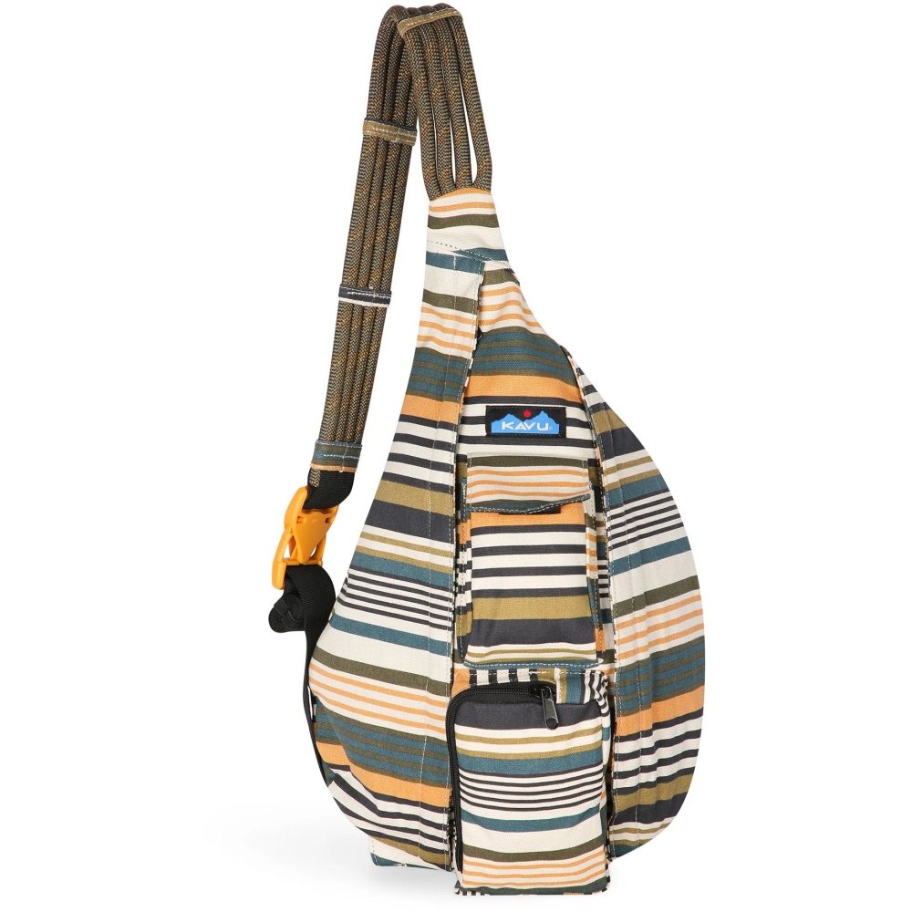 Kavu Rope Bag Kelp Stripe 923-2503 tassen online bestellen bij Kathmandu Outdoor & Travel