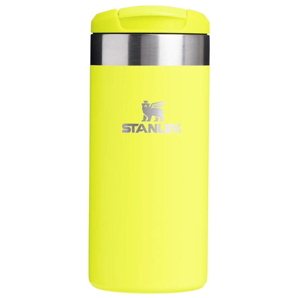 Stanley The AeroLight Transit Mug 0,35L Electric Yellow 10-10788-094 drinkflessen en thermosflessen online bestellen bij Kathmandu Outdoor & Travel