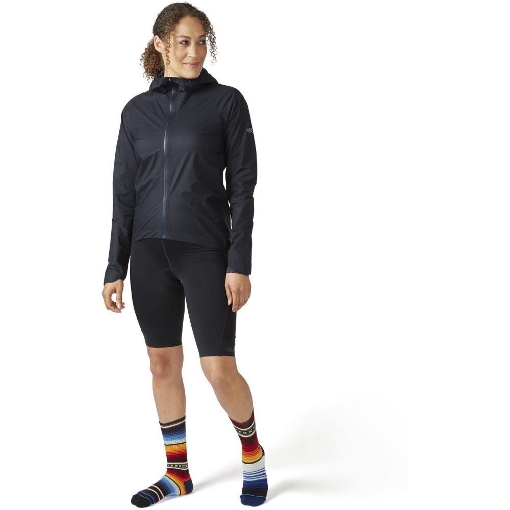 Rab Cinder Phantom Jacket Women's Ebony QWH-68-EBN jassen online bestellen bij Kathmandu Outdoor & Travel