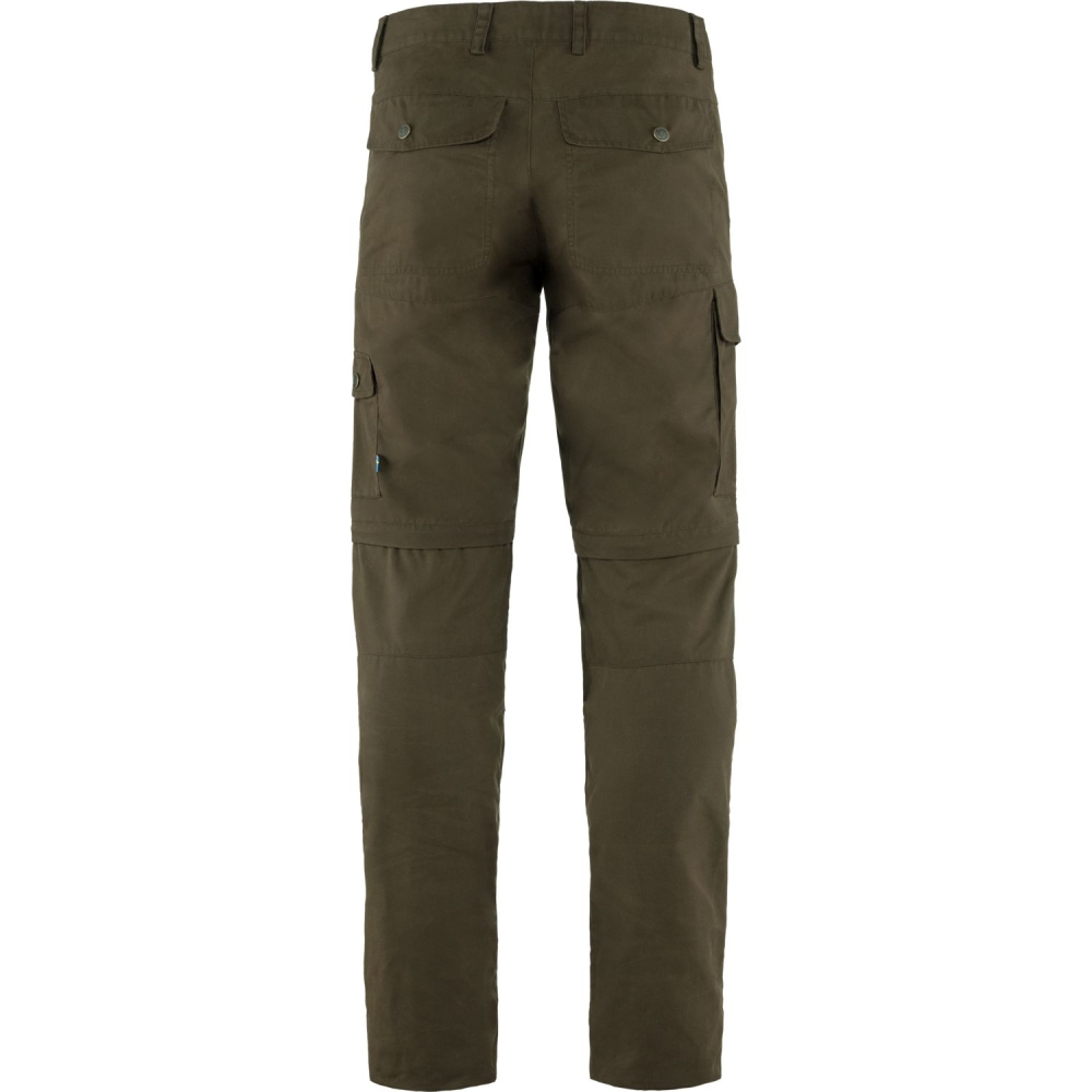 Fjällräven Karl Pro Zip-off Trousers Dark Olive F81463-633 broeken online bestellen bij Kathmandu Outdoor & Travel