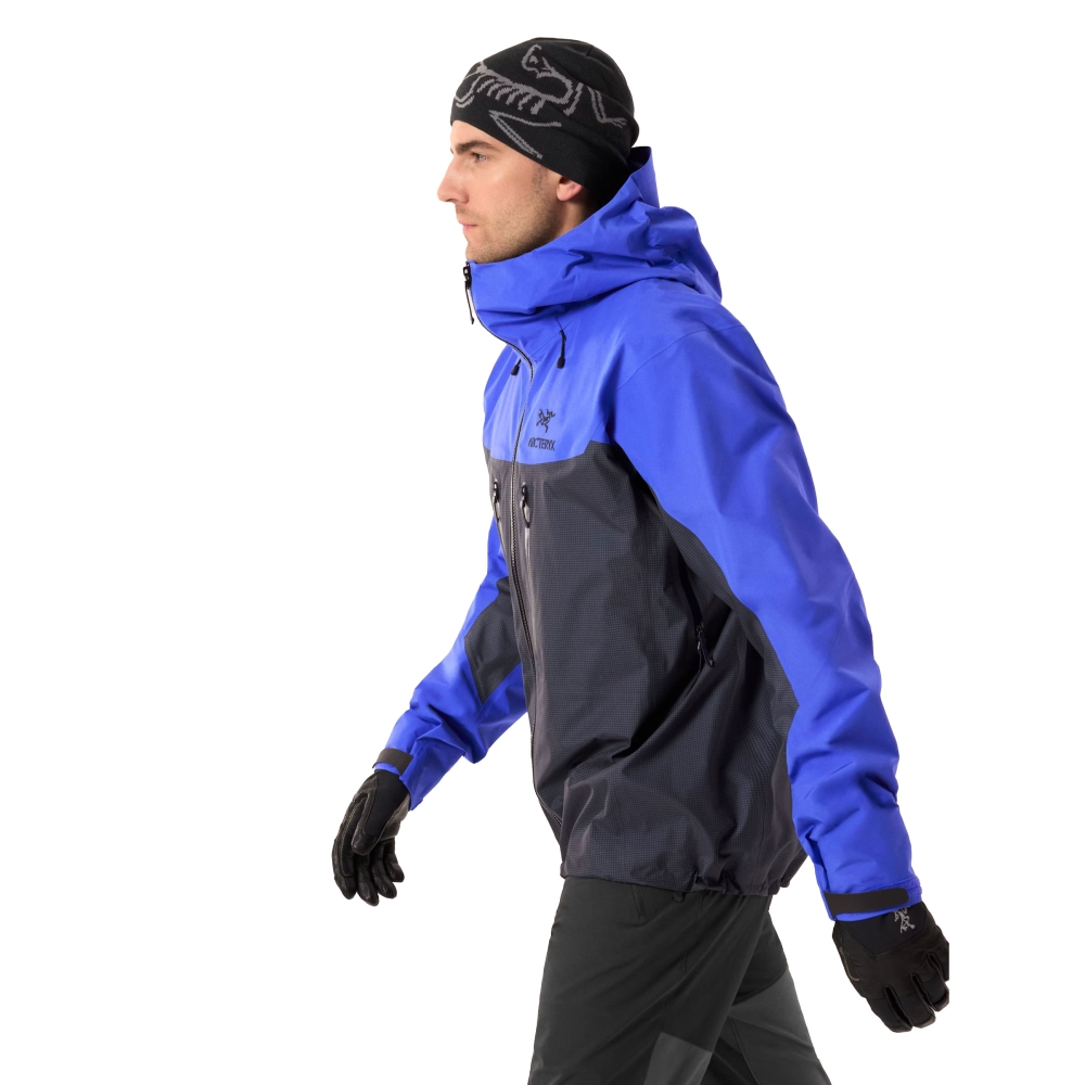 Arc'teryx Alpha Jacket Electra / Blk Sapphire 6454-021912 jassen online bestellen bij Kathmandu Outdoor & Travel