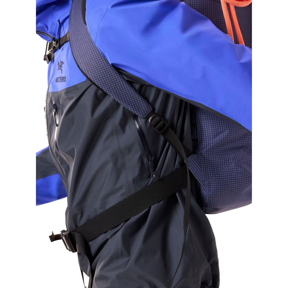 Arc'teryx Alpha Jacket Electra / Blk Sapphire 6454-021912 jassen online bestellen bij Kathmandu Outdoor & Travel