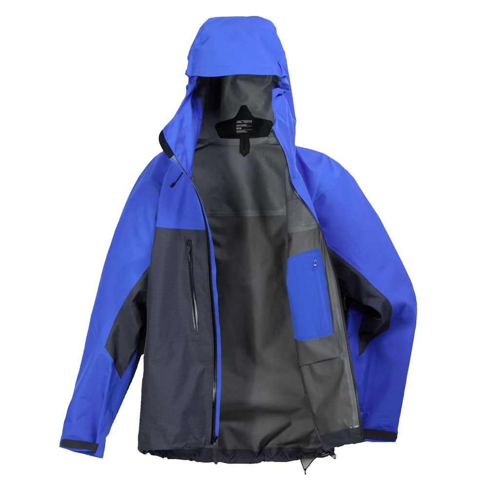 Arc'teryx Alpha Jacket Electra / Blk Sapphire 6454-021912 jassen online bestellen bij Kathmandu Outdoor & Travel