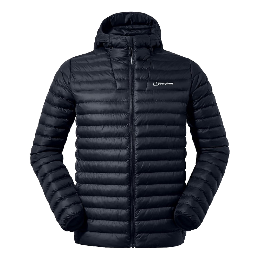 Berghaus Vaskye Hooded Hybrid Jkt Black/Black 4-A001883-BP6 jassen online bestellen bij Kathmandu Outdoor & Travel
